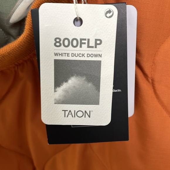 NWT TAION MILITARY PULL OVER ORANGE XXL - Picture 6 of 8